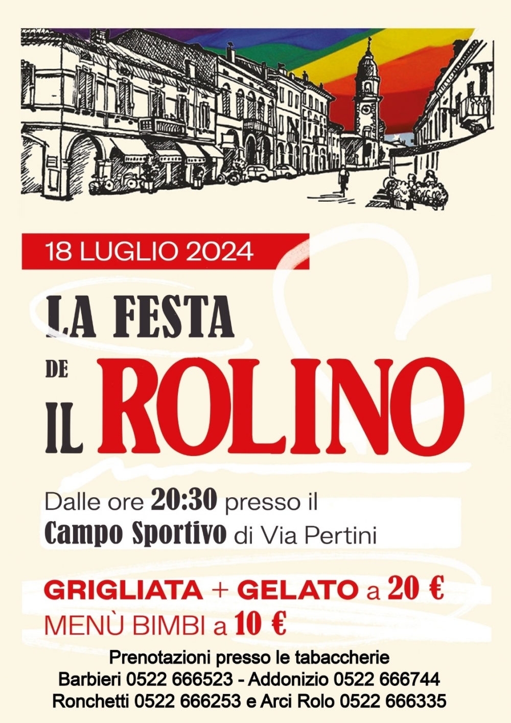 LA PRIMA FESTA DEL ROLINO IL 18 LUGLIO ! - PdRolo.it